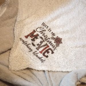 "Christmas Movie" Blanket